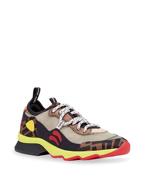 fendi technical mesh sneakers